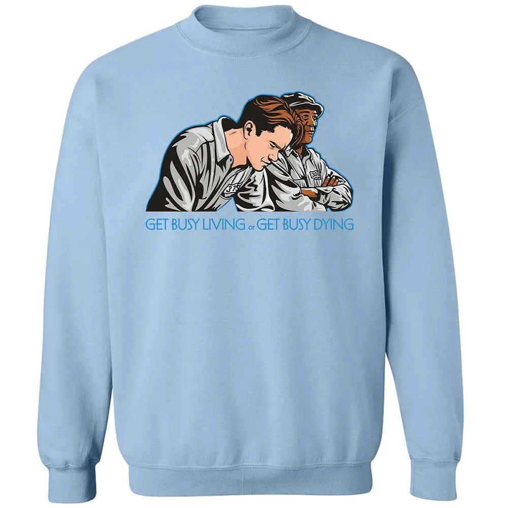 Get Busy Living - Light Blue - 4