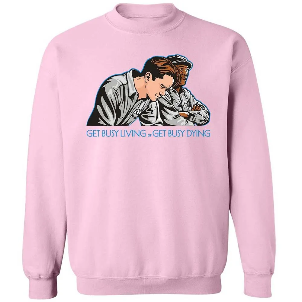 Get Busy Living - Light Pink - 7