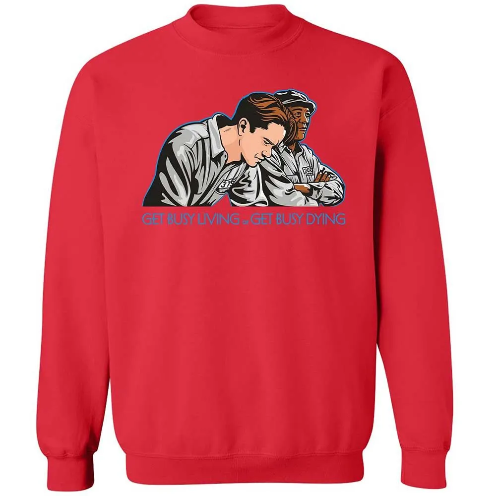 Get Busy Living - Red - 9