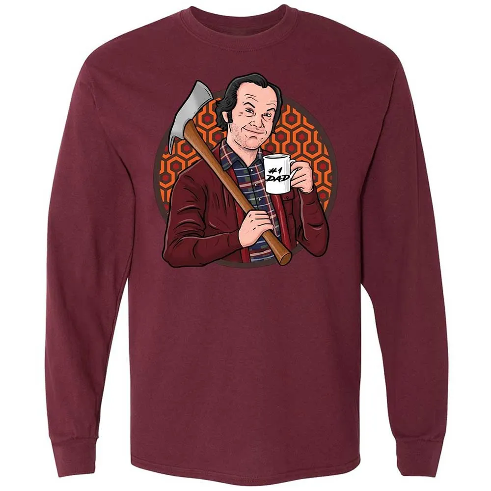 Long Sleeve T-Shirt - MPRQMC1Y - Maroon - 16