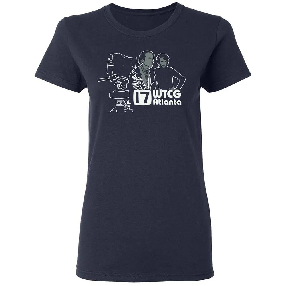 Women's T-Shirt - 9NZYM7P6 - Navy - 2