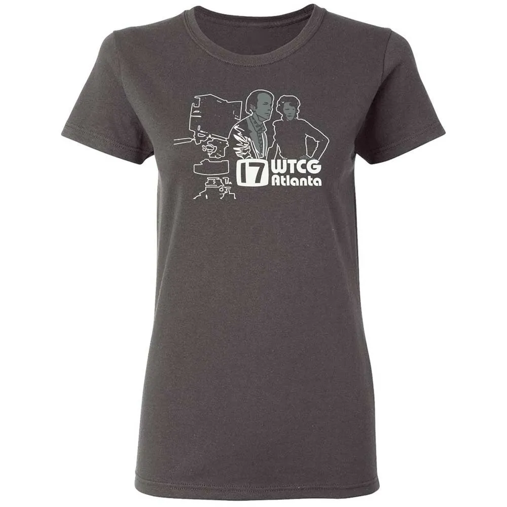 Women's T-Shirt - 9NZYM7P6 - Charcoal - 4