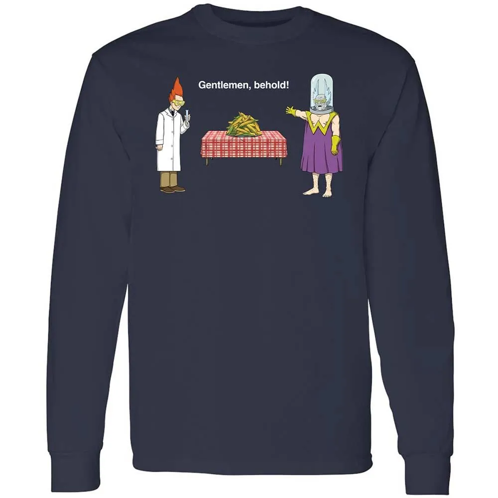 Long Sleeve T-Shirt - DWAYKGWC - Navy - 2