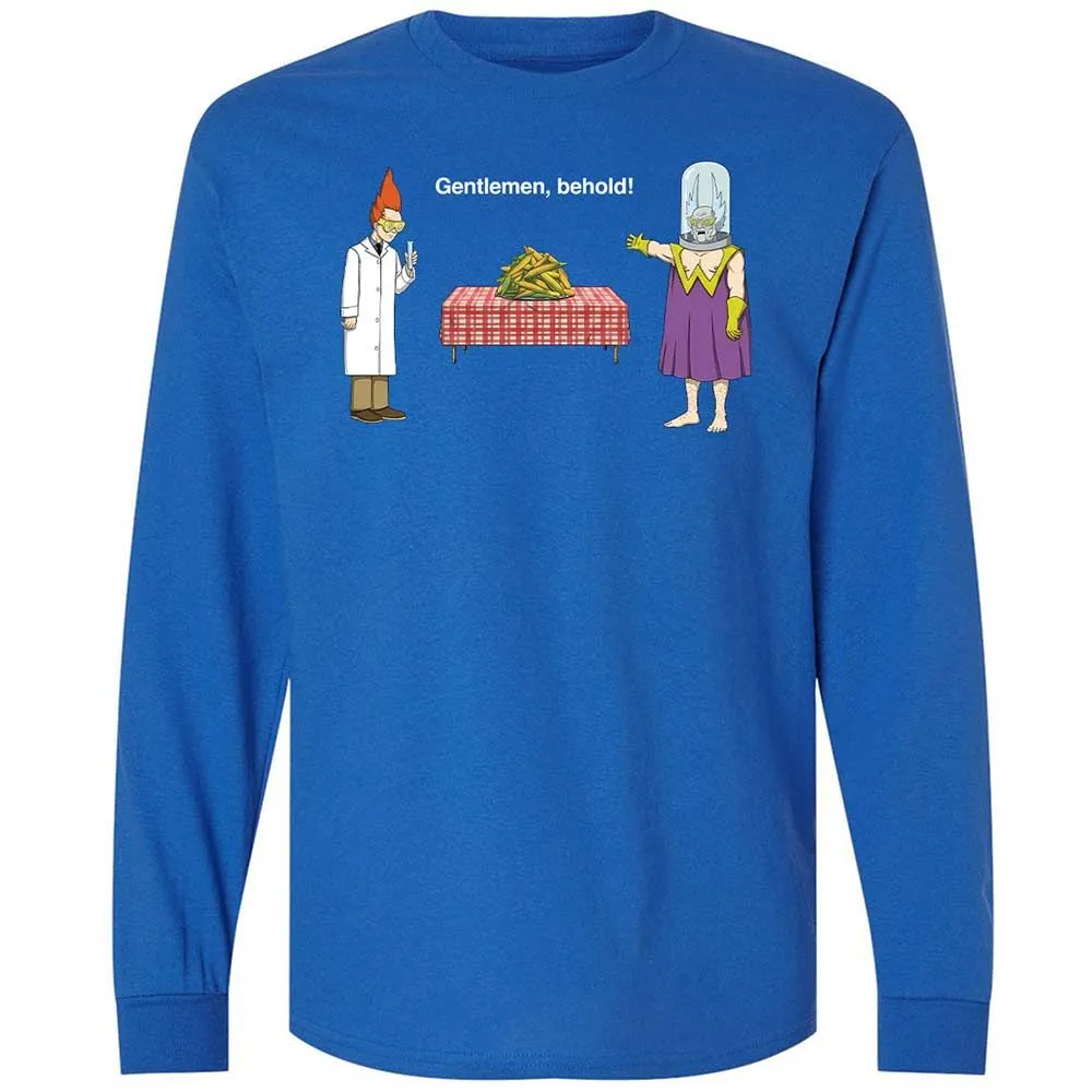 Long Sleeve T-Shirt - DWAYKGWC - Royal - 3