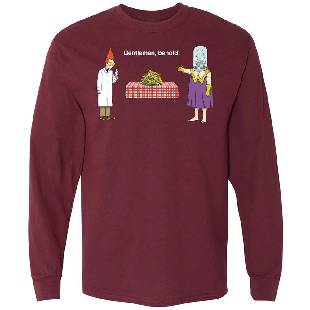 Long Sleeve T-Shirt - DWAYKGWC - Maroon - 6