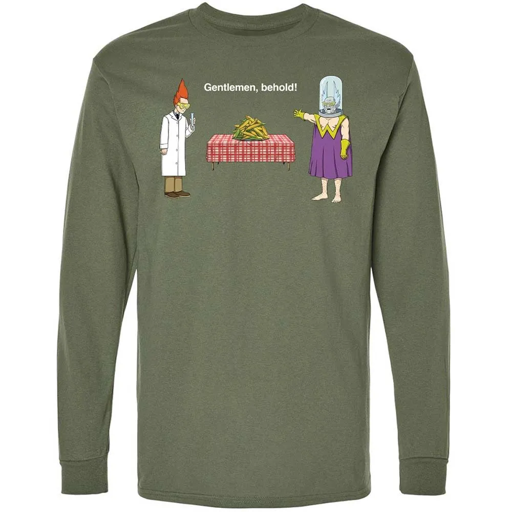 Long Sleeve T-Shirt - DWAYKGWC - Military Green - 9