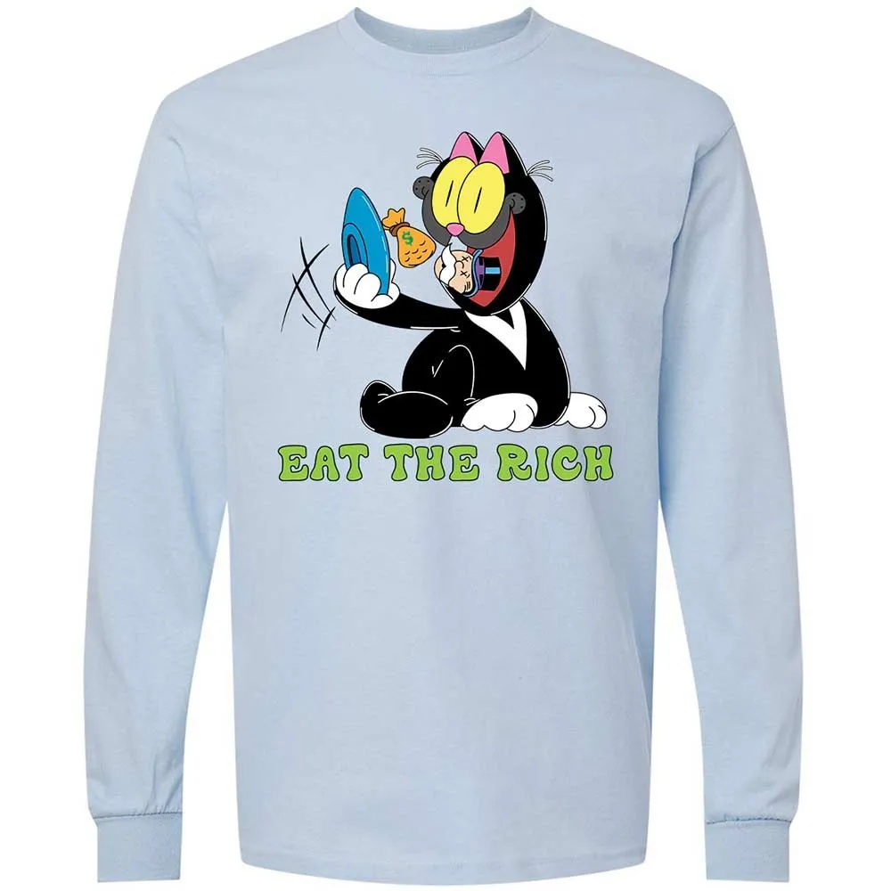 Long Sleeve T-Shirt - P8UPFLYQ - Light Blue - 4
