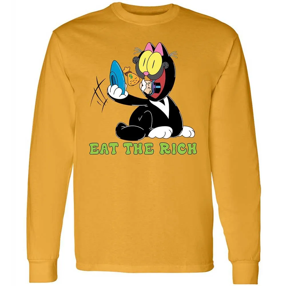 Long Sleeve T-Shirt - P8UPFLYQ - Gold - 10