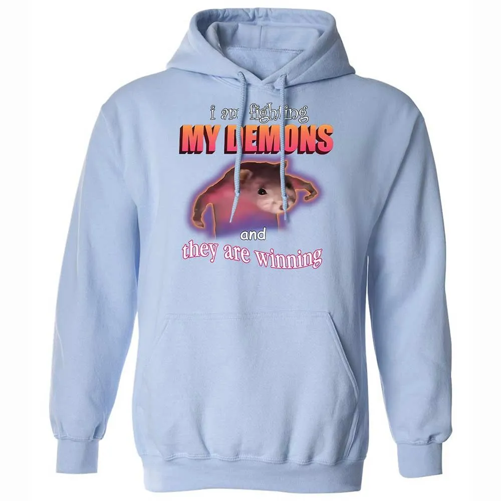 I'm fighting my demons - Light Blue - 5