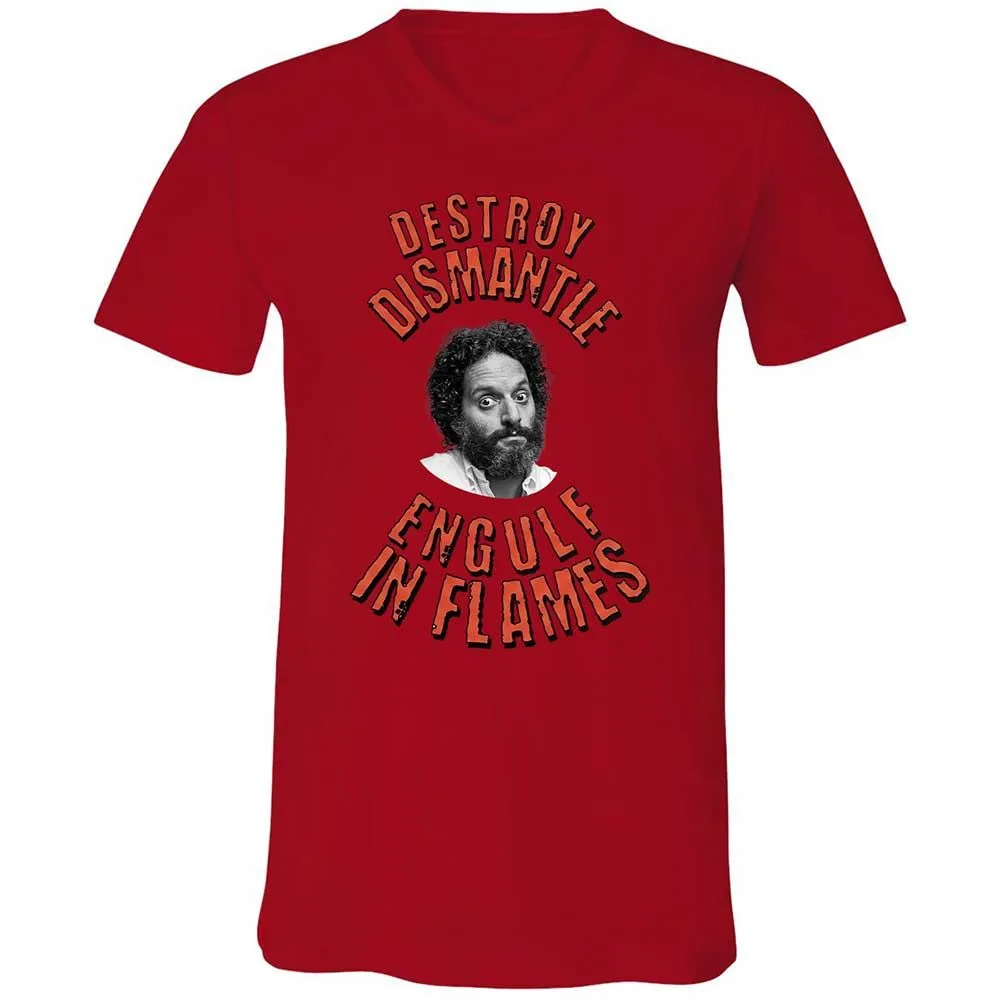 Destroy, Dismantle, Engulf in Flames - Red - 5