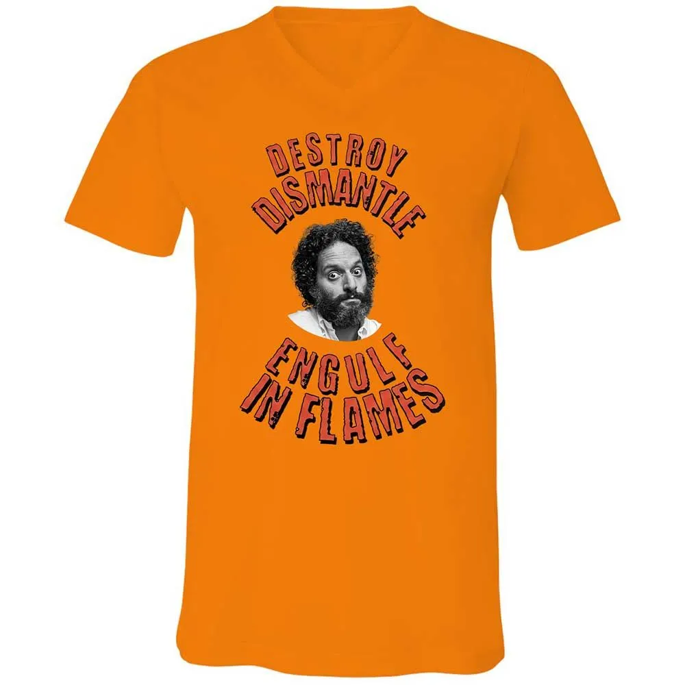Destroy, Dismantle, Engulf in Flames - Orange - 7