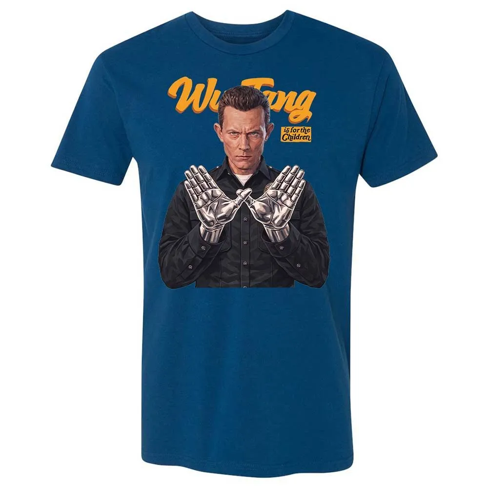Premium Unisex T-Shirt - Black - Cool Blue - 5