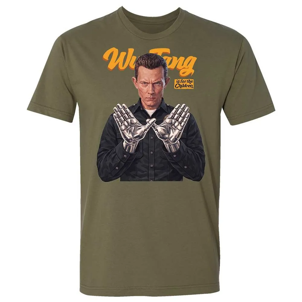 Premium Unisex T-Shirt - Black - Military Green - 8