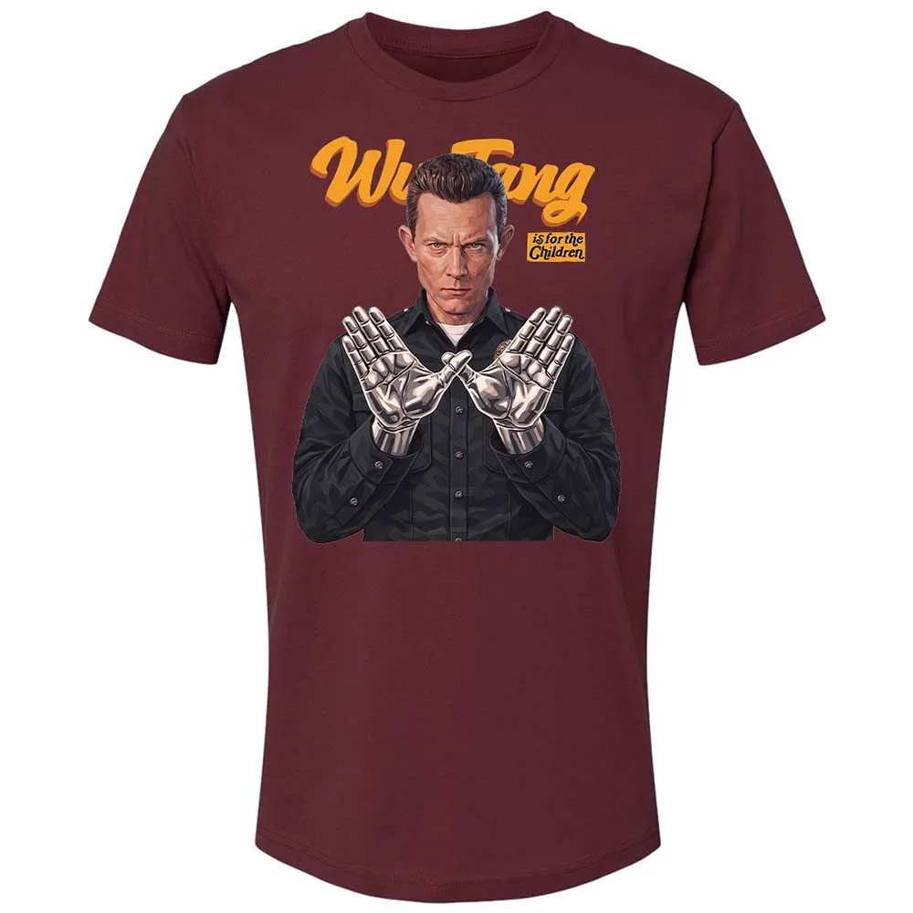 Premium Unisex T-Shirt - Black - Maroon - 10