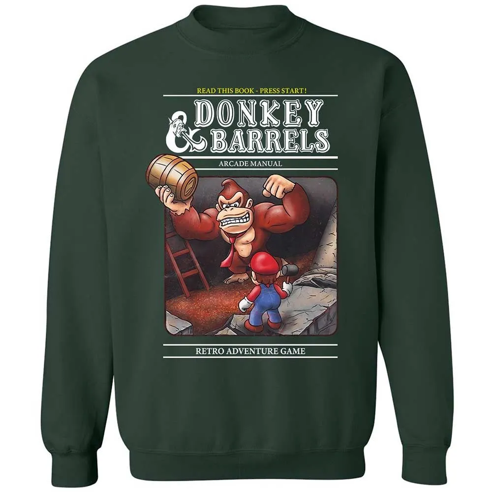 Classic Unisex Sweatshirt - 3BBUJN9D - Forest Green - 5