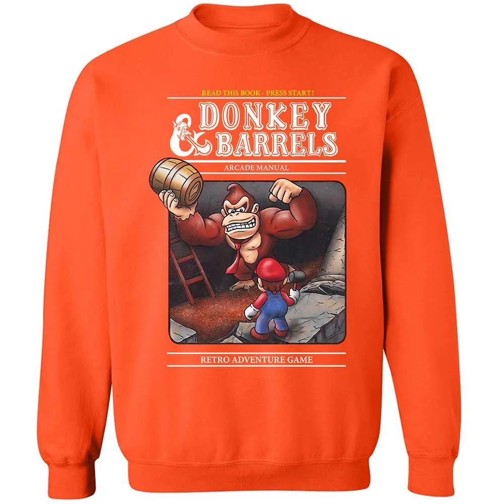 Classic Unisex Sweatshirt - 3BBUJN9D - Orange - 12