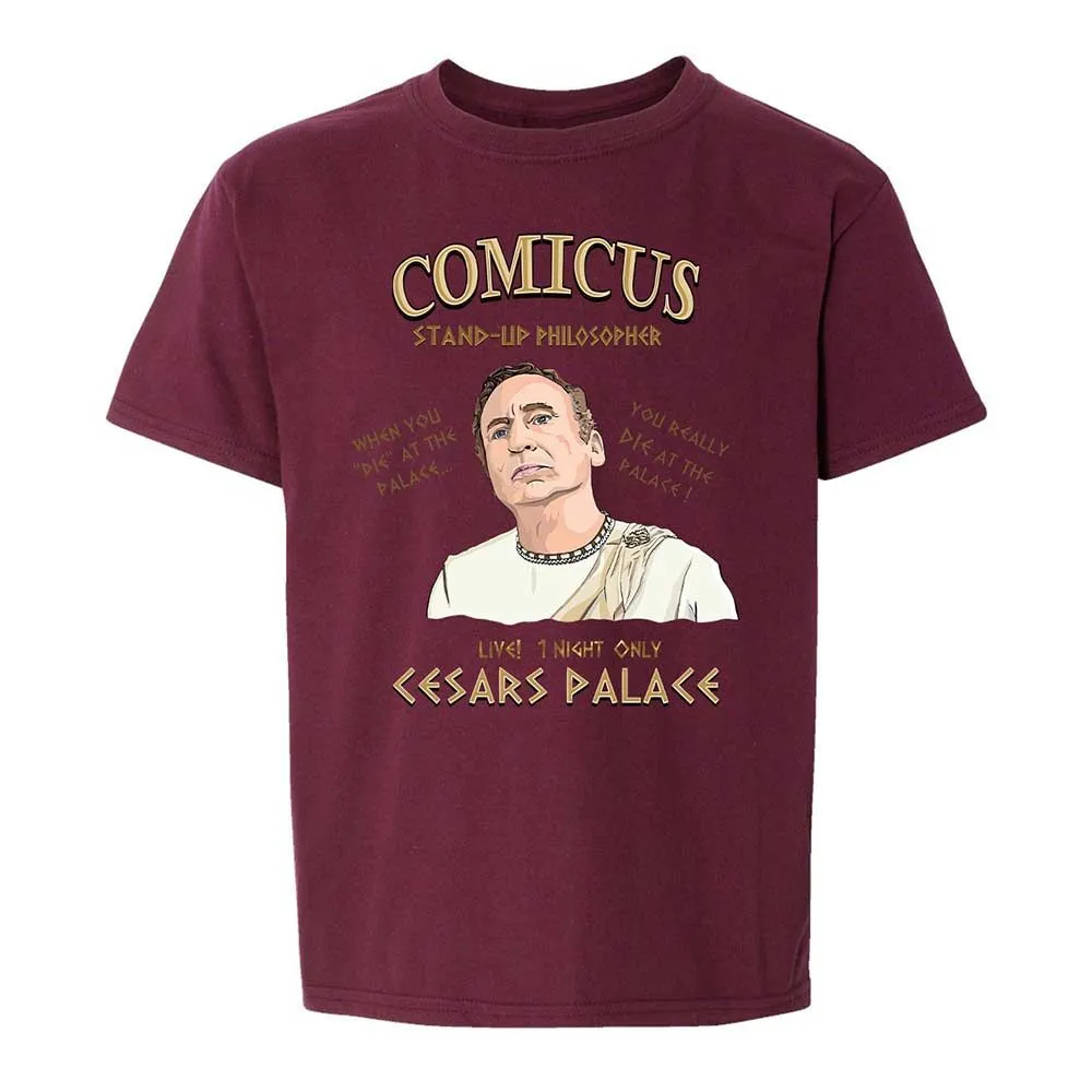 Comicus- Stand-up Philosopher - Maroon - 19