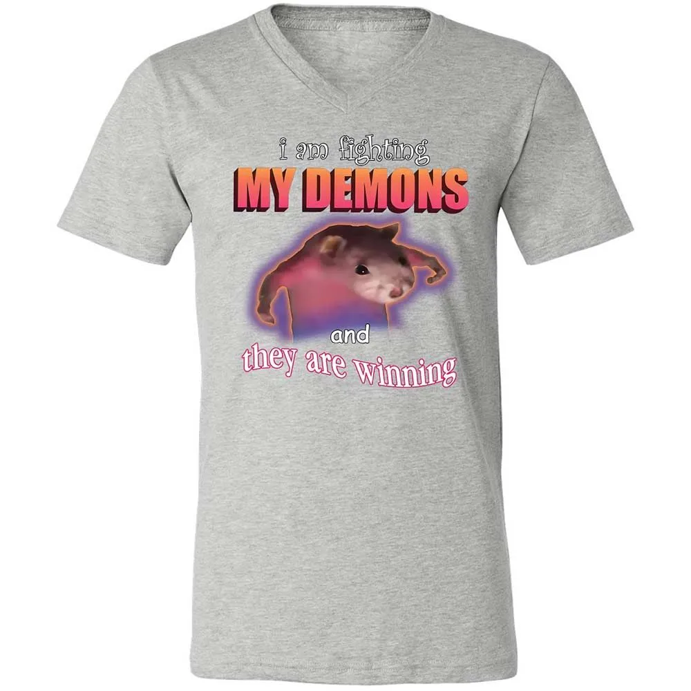 I'm fighting my demons - Athletic Heather - 2