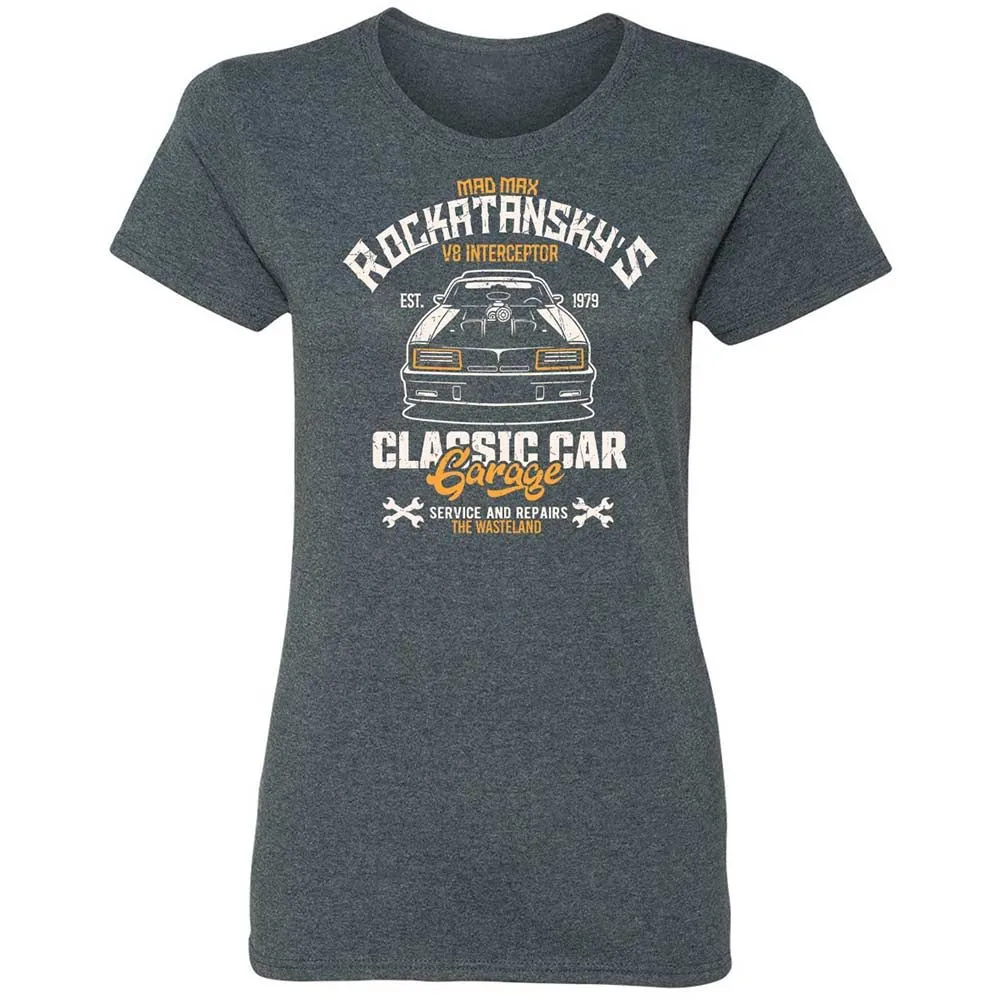 Women's T-Shirt - Q2YA5U87 - Dark Heather - 6