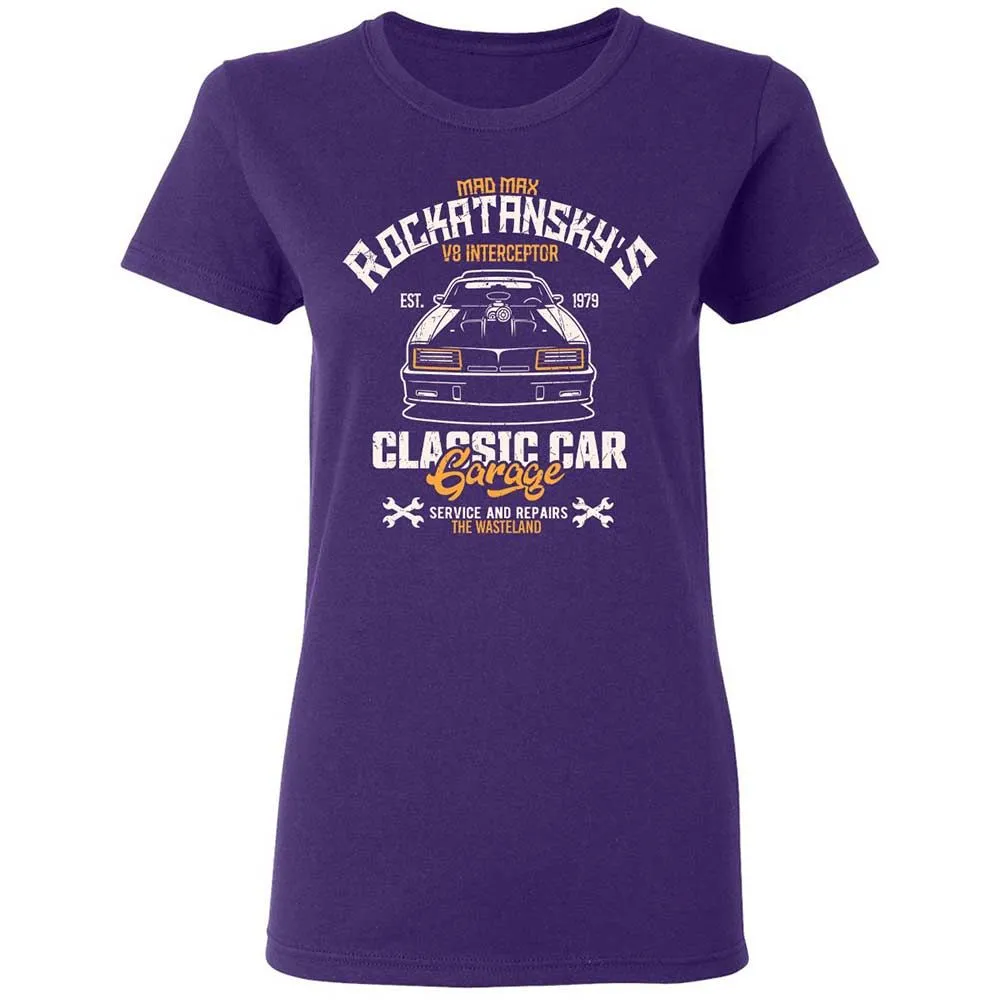 Women's T-Shirt - Q2YA5U87 - Purple - 10
