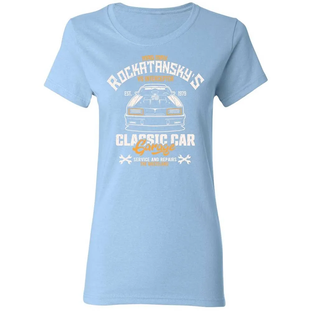 Women's T-Shirt - Q2YA5U87 - Light Blue - 13