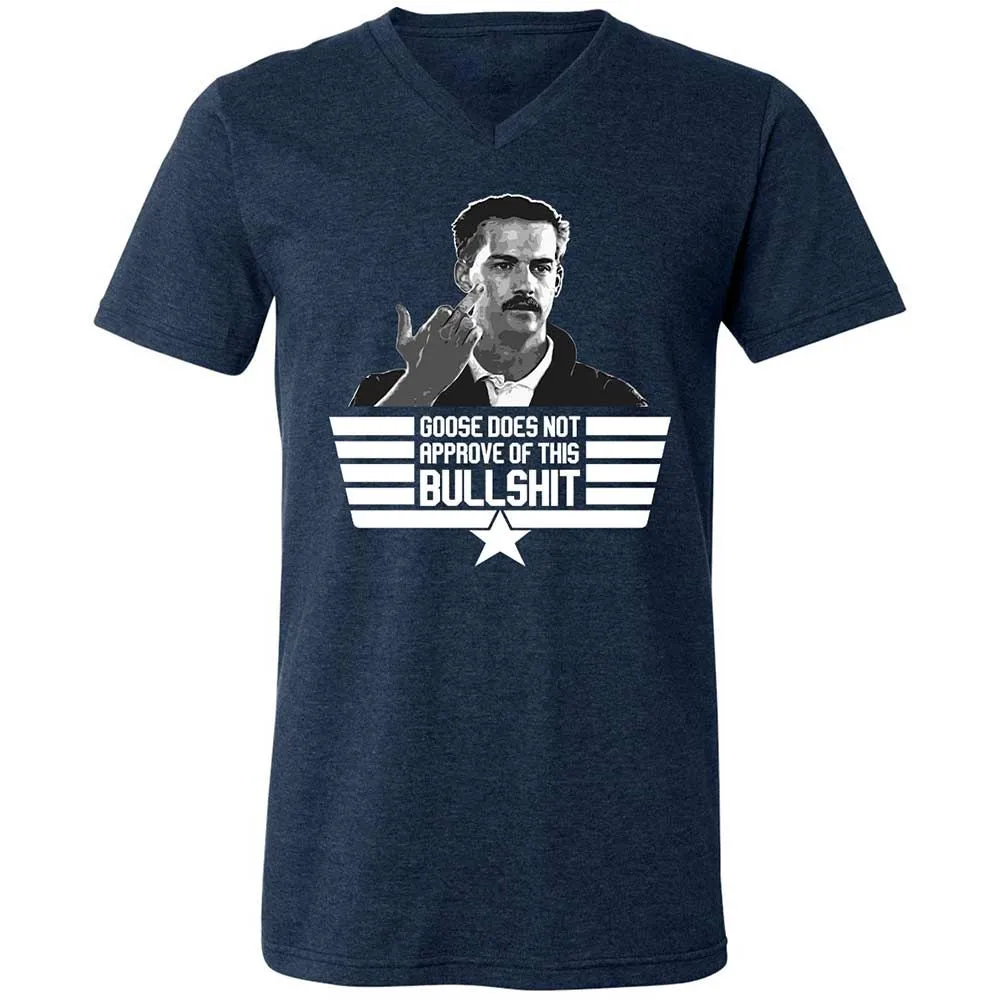 Goose does not approve - Heather Navy - 3