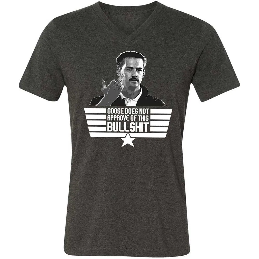 Goose does not approve - Dark Grey Heather - 9