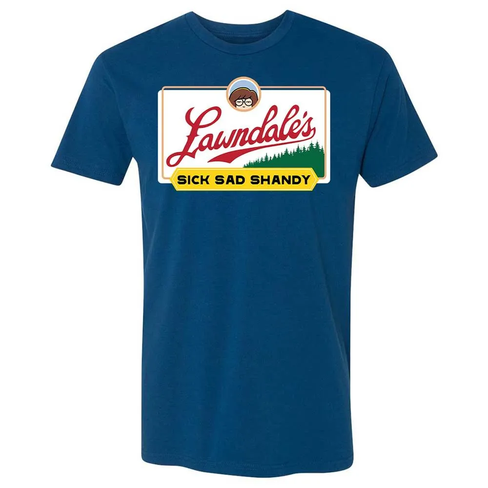 Premium Unisex T-Shirt - 6NVBLHZH - Cool Blue - 5