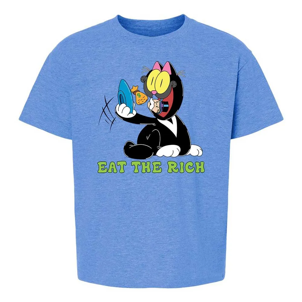Kids T-Shirt - KD6TX5MY - Heather Royal - 14