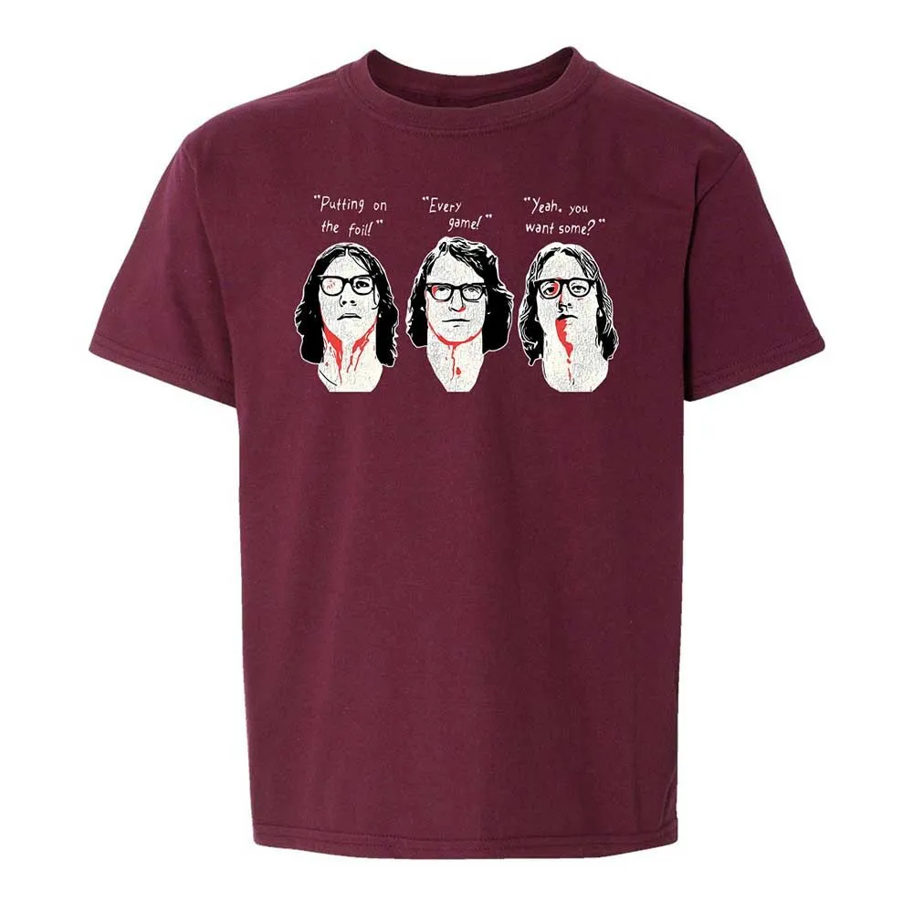 Kids T-Shirt - 89X6X7KB - Maroon - 14