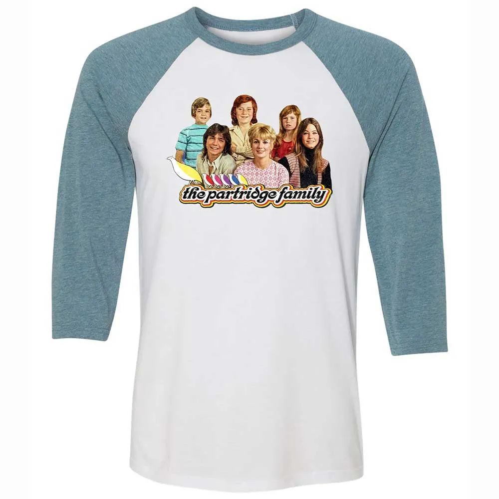 Unisex 3/4 Baseball Tee - CKJ618EC - White/Denim - 3