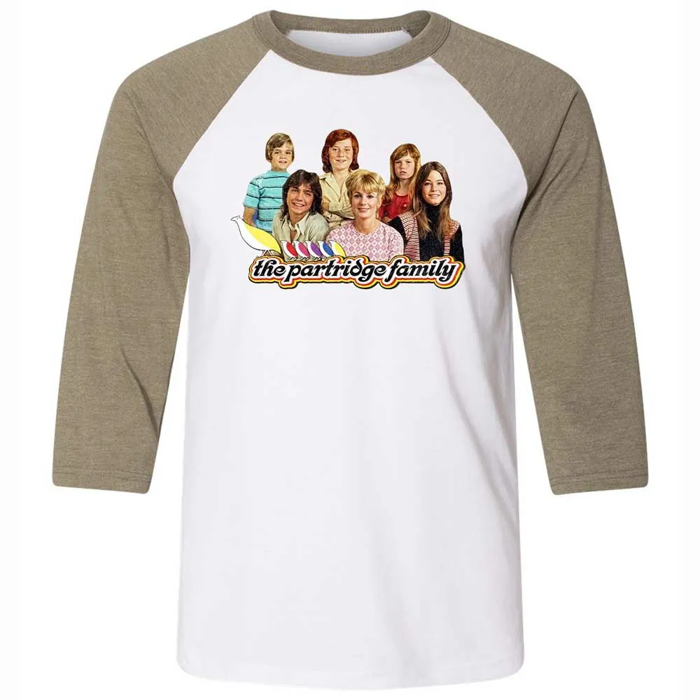 Unisex 3/4 Baseball Tee - CKJ618EC - White/Heather Olive - 4