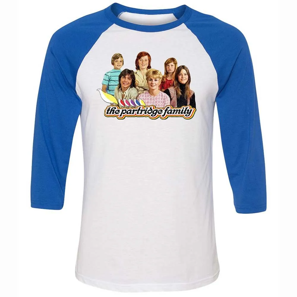 Unisex 3/4 Baseball Tee - CKJ618EC - White/True Royal - 10
