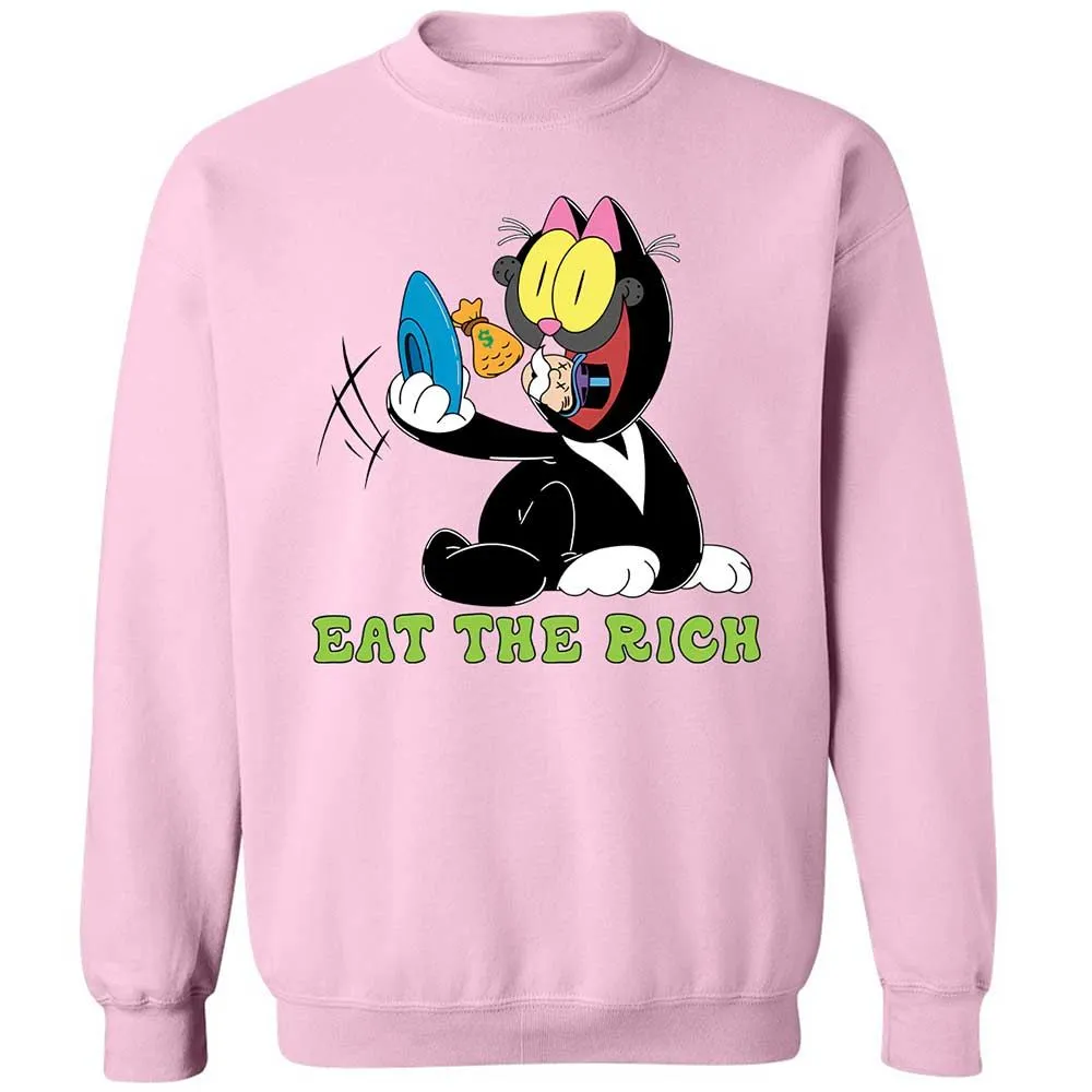Classic Unisex Sweatshirt - HKH4A8VL - Light Pink - 7