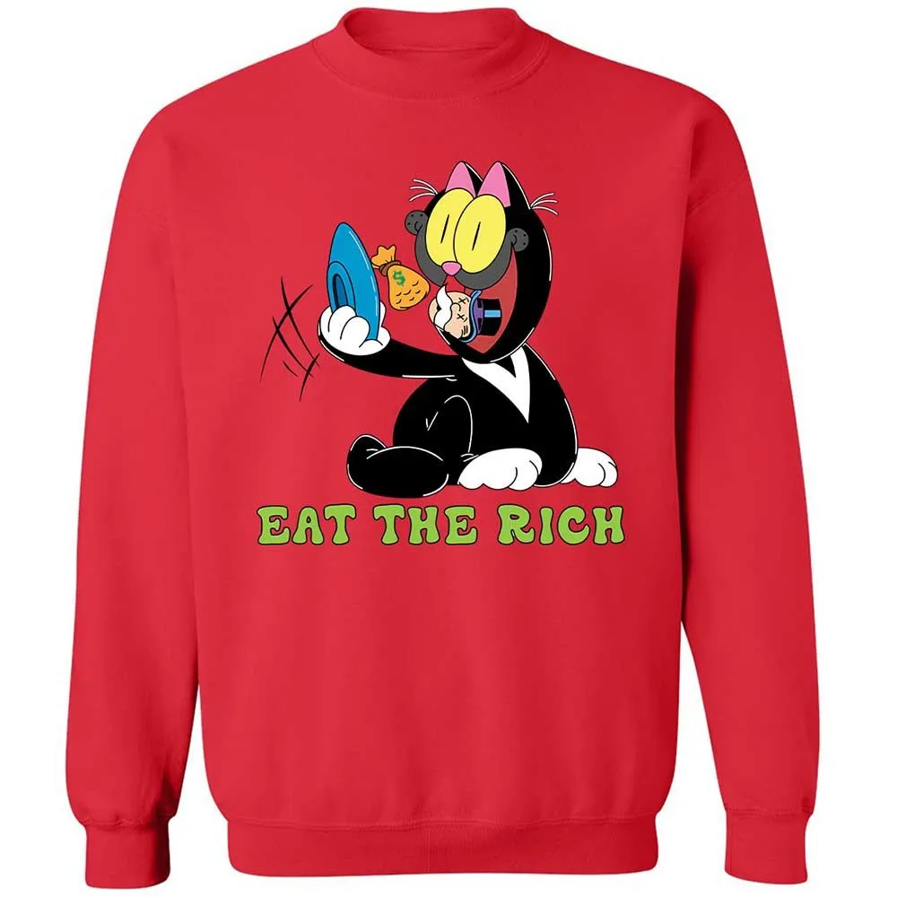 Classic Unisex Sweatshirt - HKH4A8VL - Red - 9