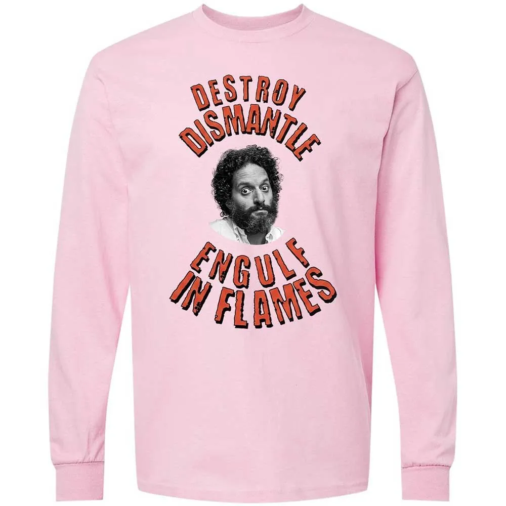 Destroy, Dismantle, Engulf in Flames - Light Pink - 6