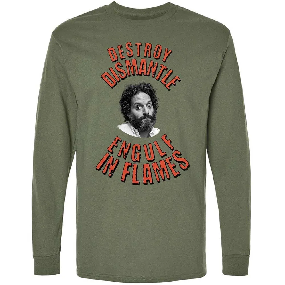 Destroy, Dismantle, Engulf in Flames - Military Green - 19