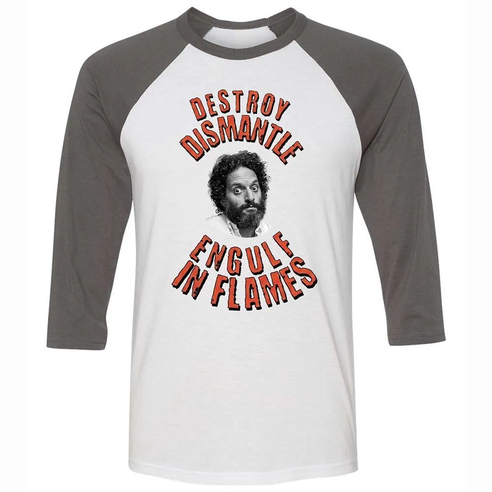 Destroy, Dismantle, Engulf in Flames - White/Asphalt - 2