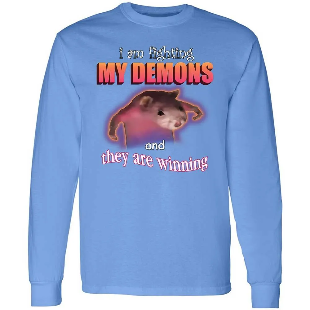 I'm fighting my demons - Carolina Blue - 5