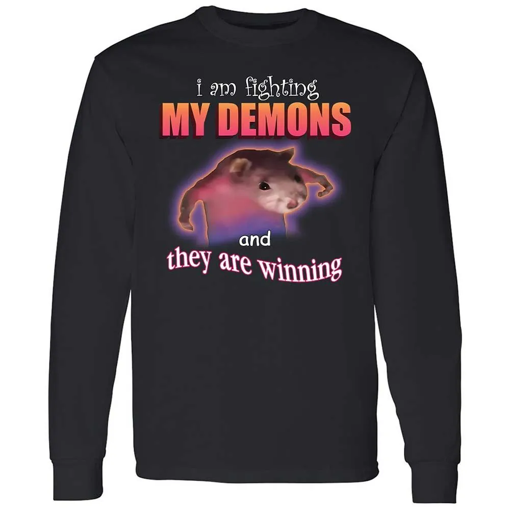 I'm fighting my demons - Black - 12