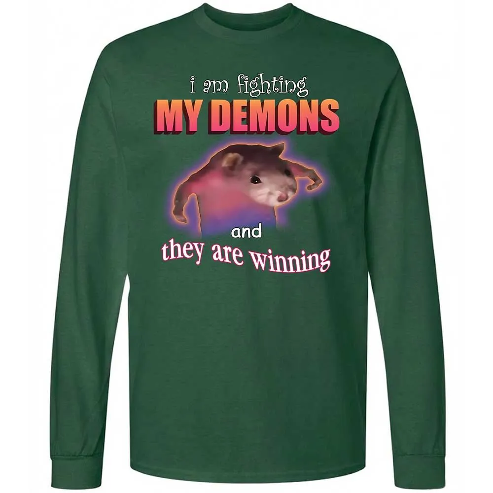 I'm fighting my demons - Forest Green - 14