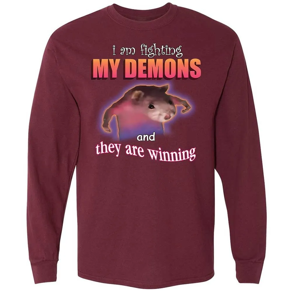 I'm fighting my demons - Maroon - 16