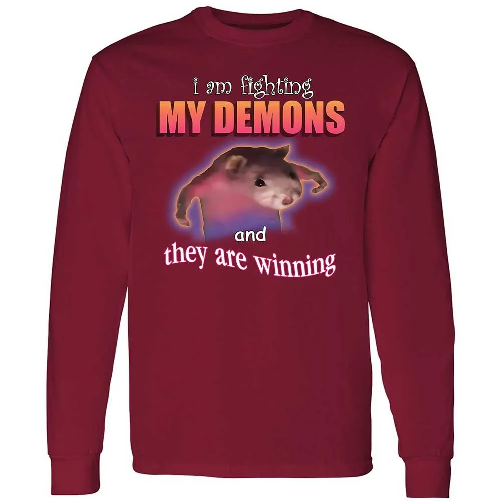 I'm fighting my demons - Cardinal Red - 17