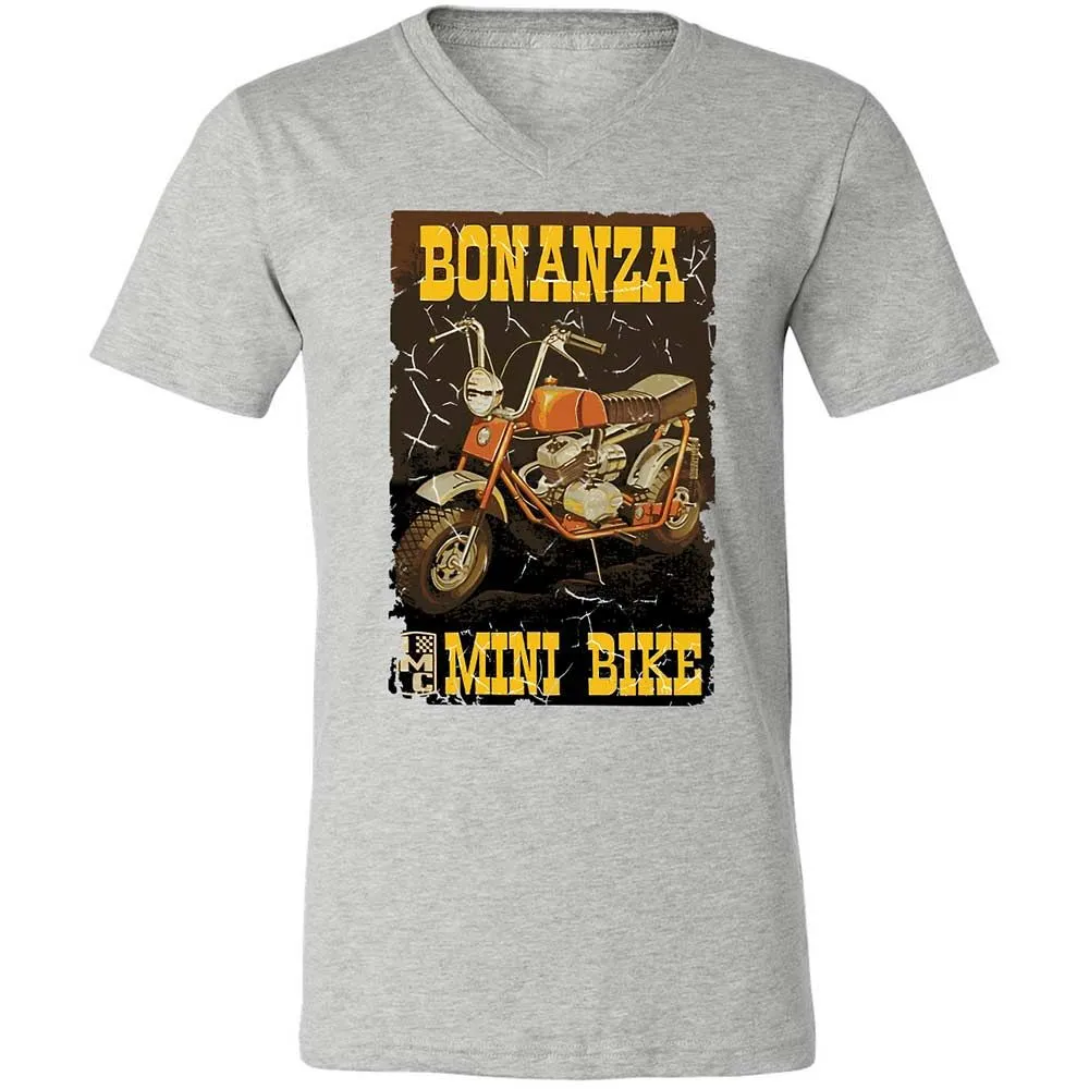 Bonanza vintage mini bikes - Athletic Heather - 2
