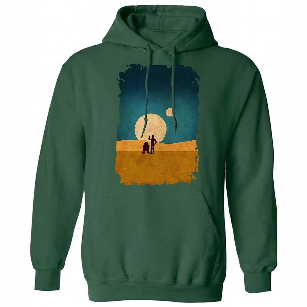 Droids In The Dunes - Forest Green - 16