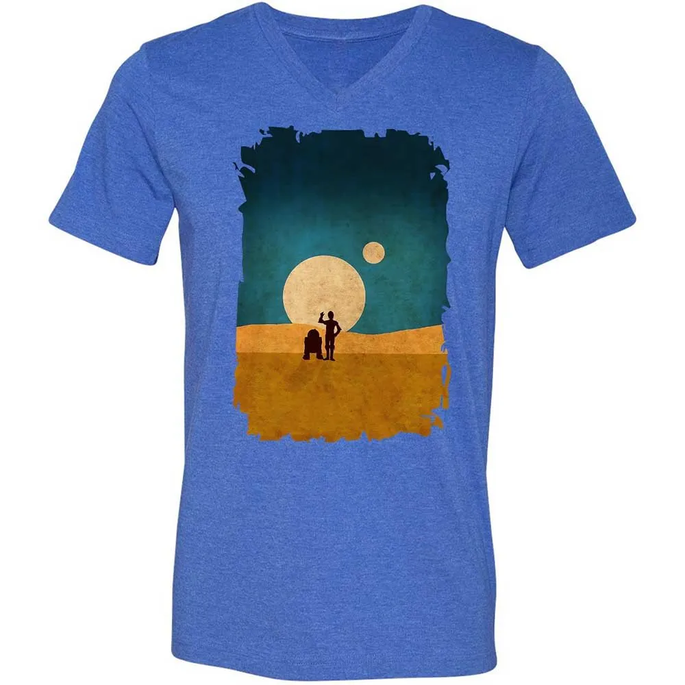 Droids In The Dunes - Heather True Royal - 4