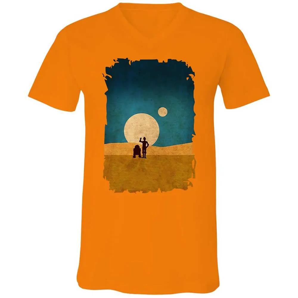 Droids In The Dunes - Orange - 7