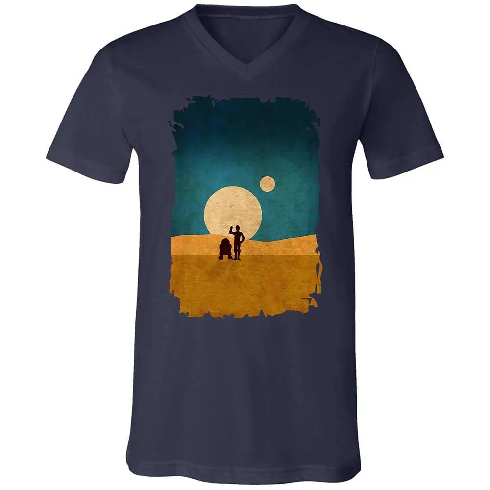 Droids In The Dunes - Navy - 12