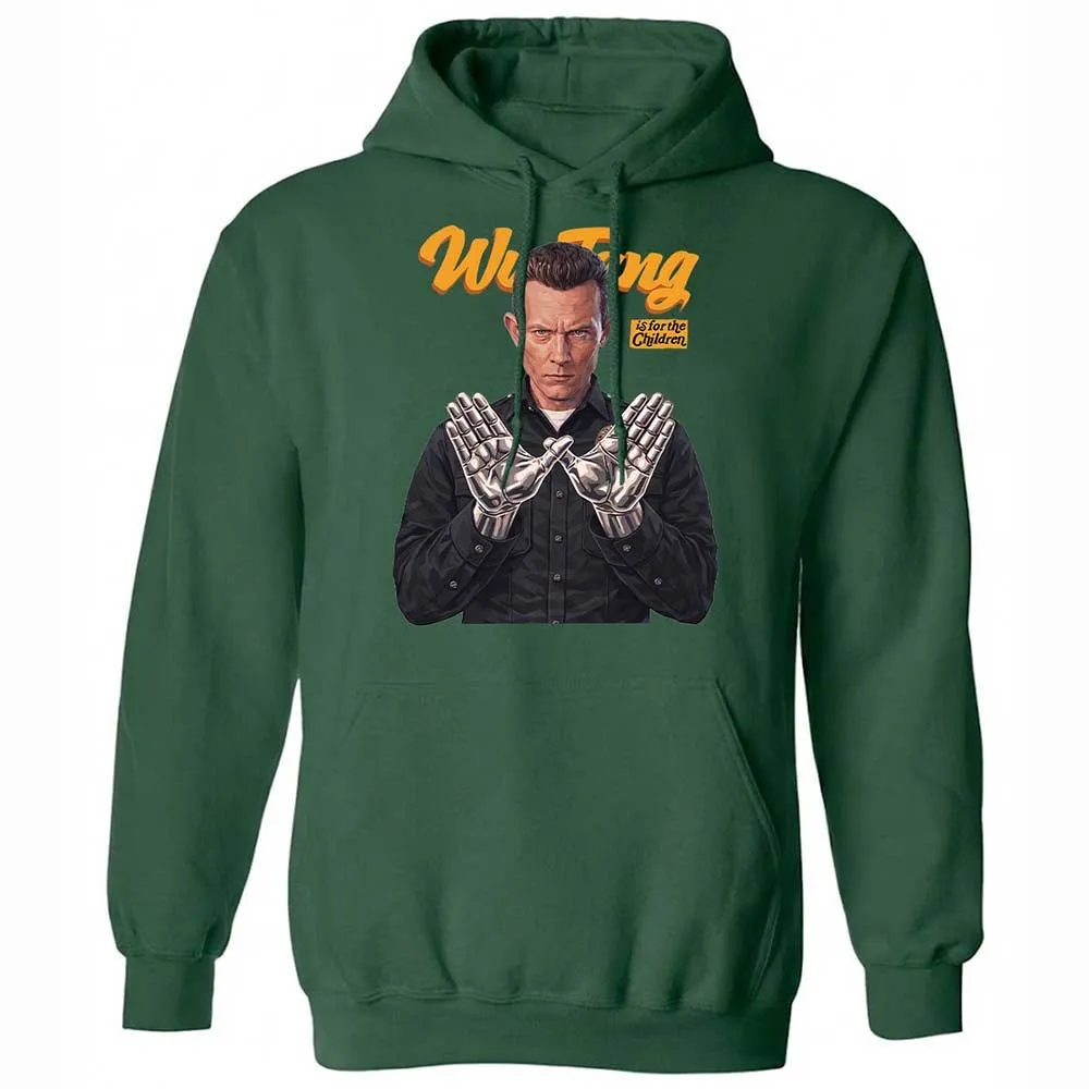 Classic Unisex Hoodie - Black - Forest Green - 3