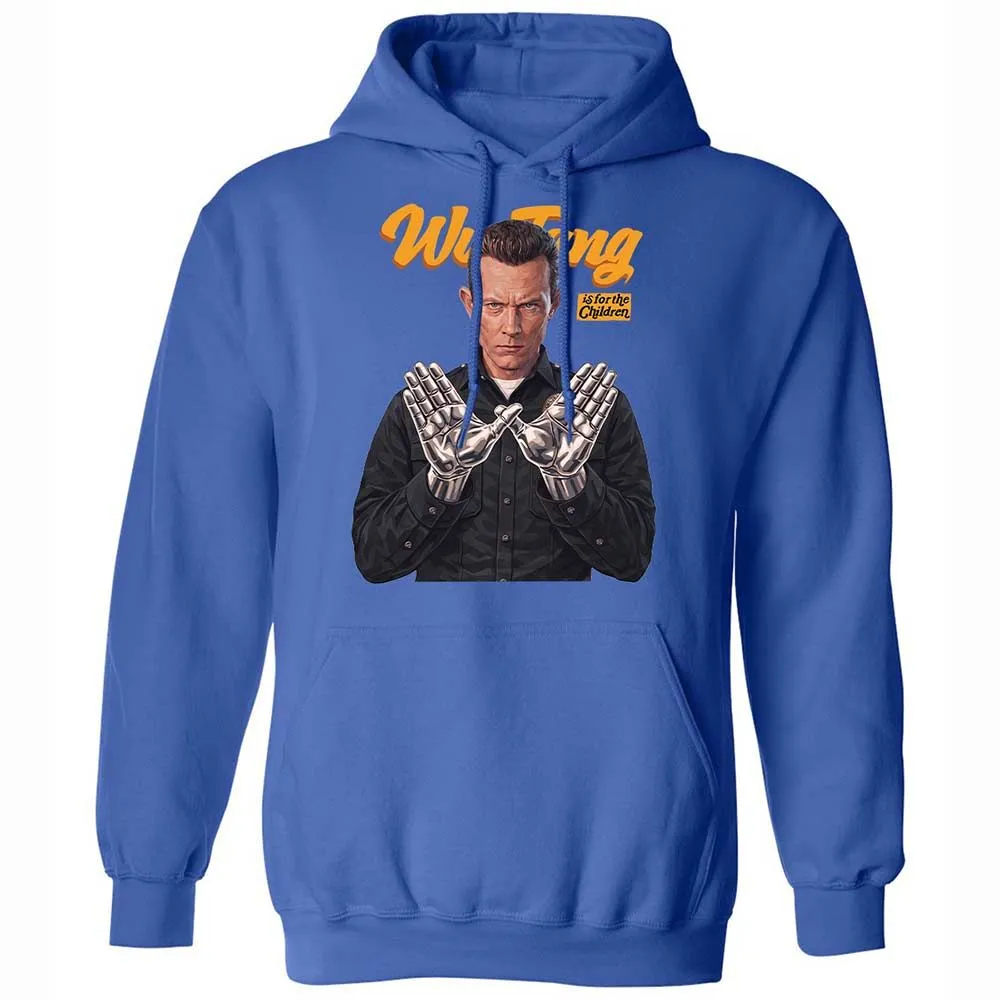 Classic Unisex Hoodie - Black - Royal - 5